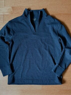 Old Navy Men's Quarter-Zip Sweater - Dark gray